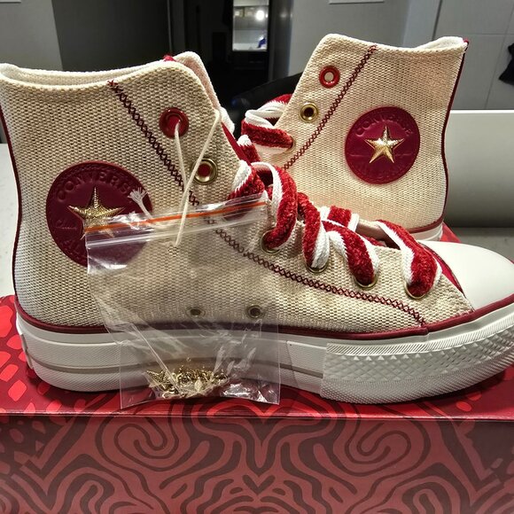 CONVERSE All Star Lift Platform Lunar New Year SNAKE High Top 2025 WOMEN'S 7 NEW - Picture 1 of 11